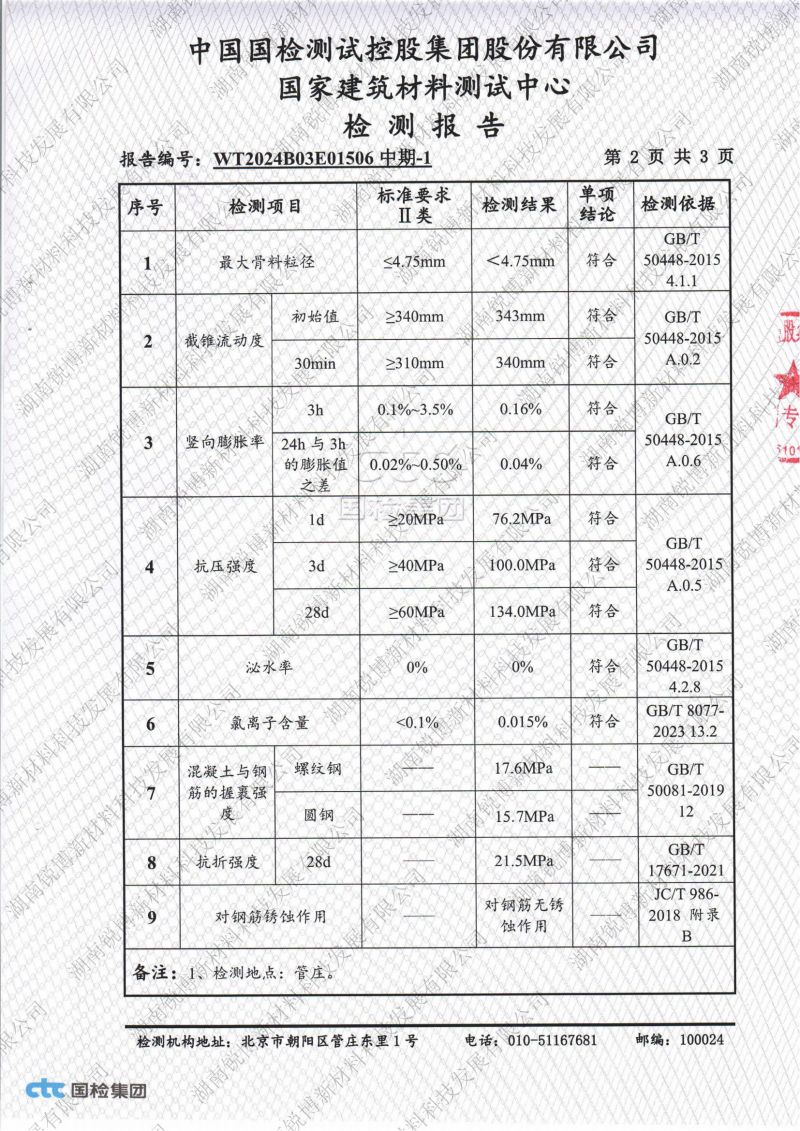 湖南銳博新材料科技發展有限公司,風電灌漿料,加固材料,壓漿料,灌漿料,脫模劑,路面搶修料